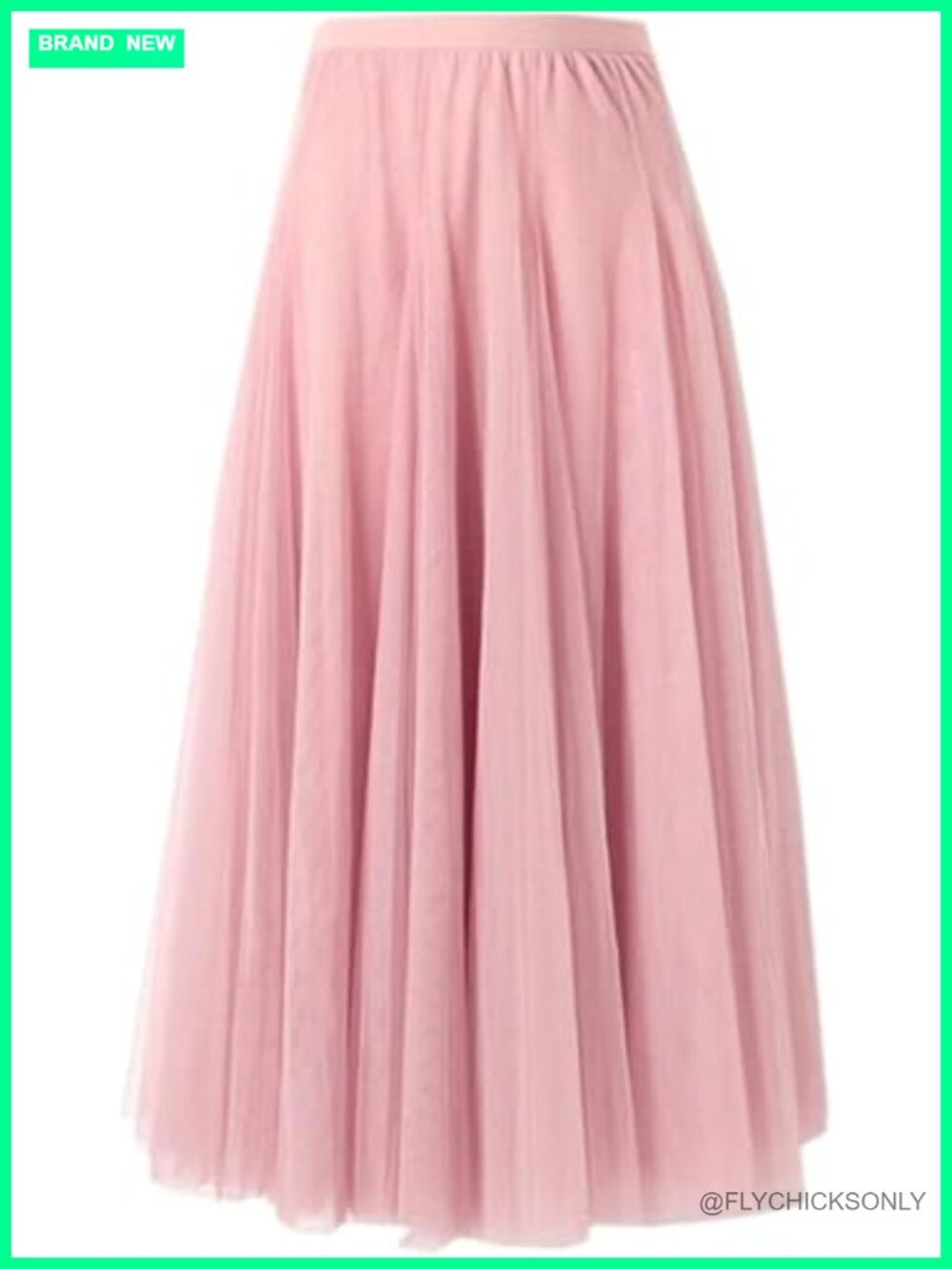 Women's Maxi Tulle Skirt A-Line Long Mesh Layered High Waist